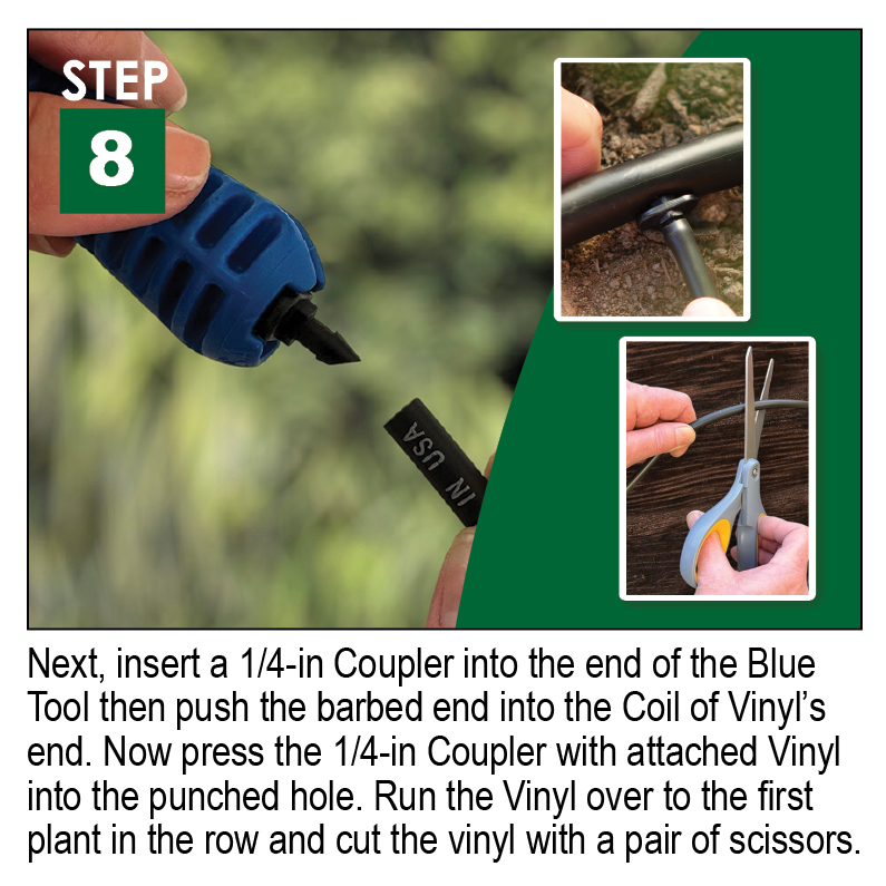 Picture of Vegetable Garden Drip Kit-6 in Spacing